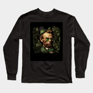 Abraham Lincoln: Irish at Heart! Long Sleeve T-Shirt